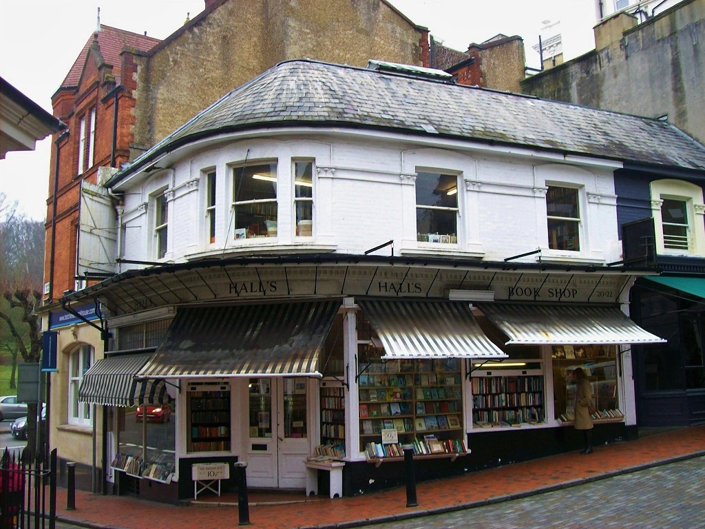 Halls bookshop